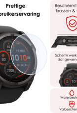 NoXx NoXx Garmin Fenix 8 Solar (51 mm) Screenprotector - 3 PACK