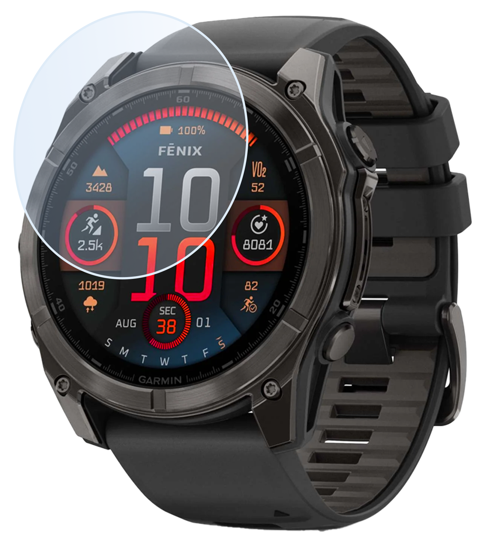 NoXx NoXx Garmin Fenix 8 Solar (47 mm) Screenprotector