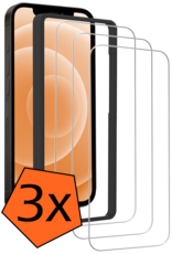Nomfy Nomfy iPhone 12 Mini Screenprotector Met Installatieframe - 3 PACK