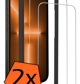 Nomfy Nomfy iPhone 13 Pro Max Screenprotector Met Installatieframe - 2 PACK