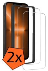 Nomfy Nomfy iPhone 13 Pro Screenprotector Met Installatieframe - 2 PACK