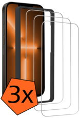 Nomfy Nomfy iPhone 13 Screenprotector Met Installatieframe - 3 PACK