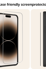 Nomfy Nomfy iPhone 14 Pro Max Screenprotector Met Installatieframe - 3 PACK