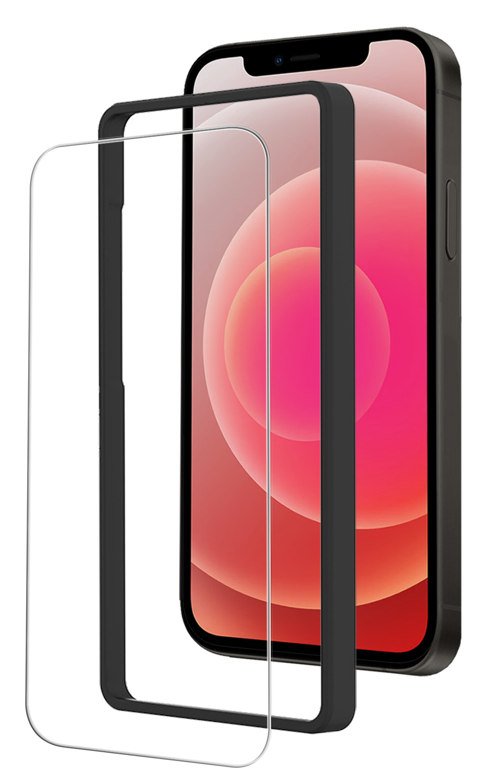 NoXx NoXx iPhone 12 Pro Max Screenprotector Met Installatieframe