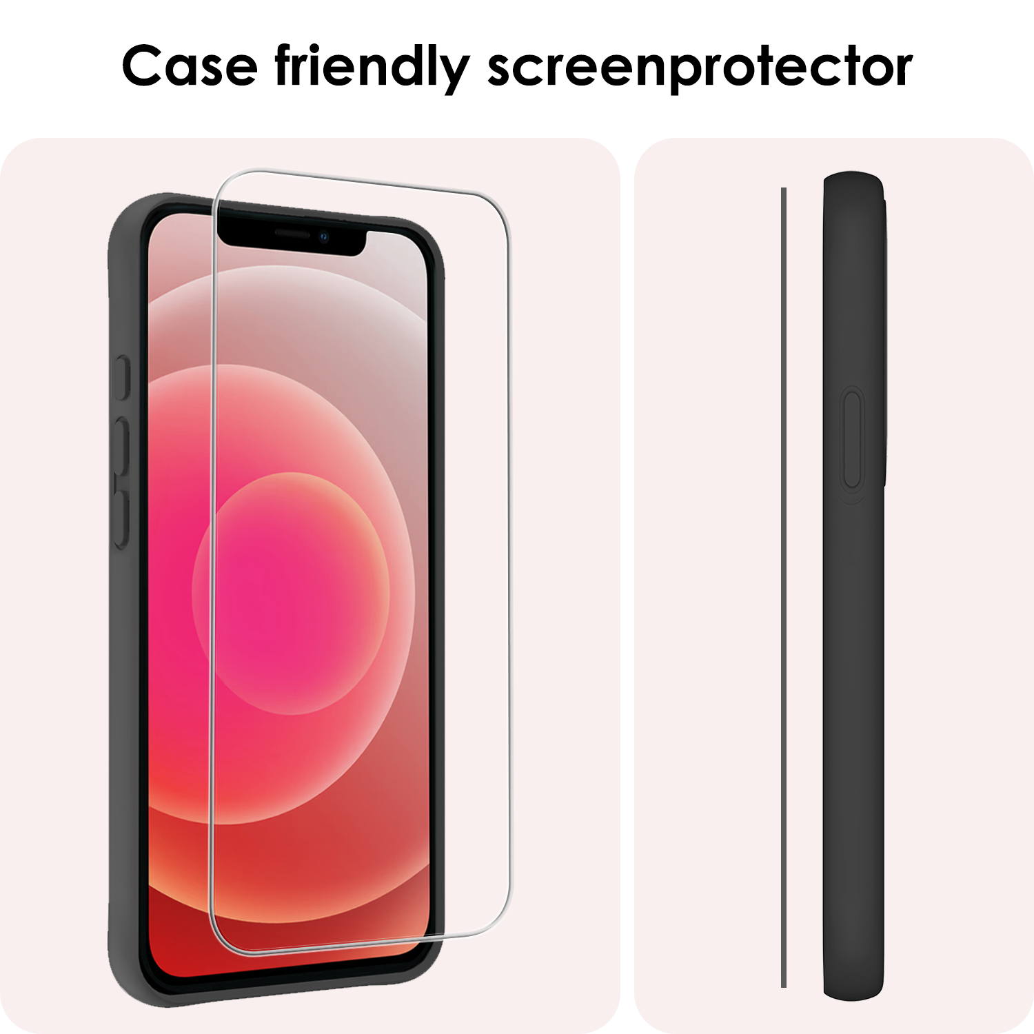 NoXx NoXx iPhone 12 Pro Screenprotector Met Installatieframe - 3 PACK