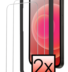 NoXx NoXx iPhone 12 Pro Screenprotector Met Installatieframe - 2 PACK