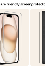 Nomfy Nomfy iPhone 15 Pro Max Screenprotector Met Installatieframe - 3 PACK