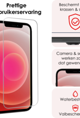 NoXx NoXx iPhone 12 Mini Screenprotector Met Installatieframe - 3 PACK