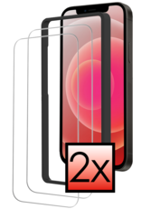 NoXx NoXx iPhone 12 Mini Screenprotector Met Installatieframe - 2 PACK