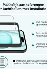 Forterra Forterra iPhone 15 Screenprotector Met Installatieframe - 2 PACK