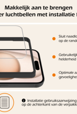 Nomfy Nomfy iPhone 15 Screenprotector Met Installatieframe - 2 PACK