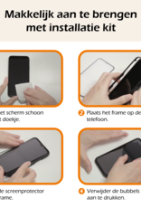 Nomfy Nomfy iPhone 15 Screenprotector Met Installatieframe