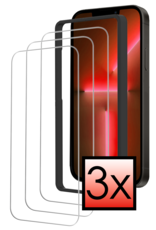 NoXx NoXx iPhone 13 Pro Screenprotector Met Installatieframe - 3 PACK