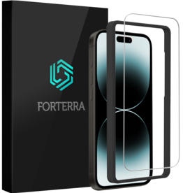 Forterra Forterra iPhone 14 Screenprotector Met Installatieframe