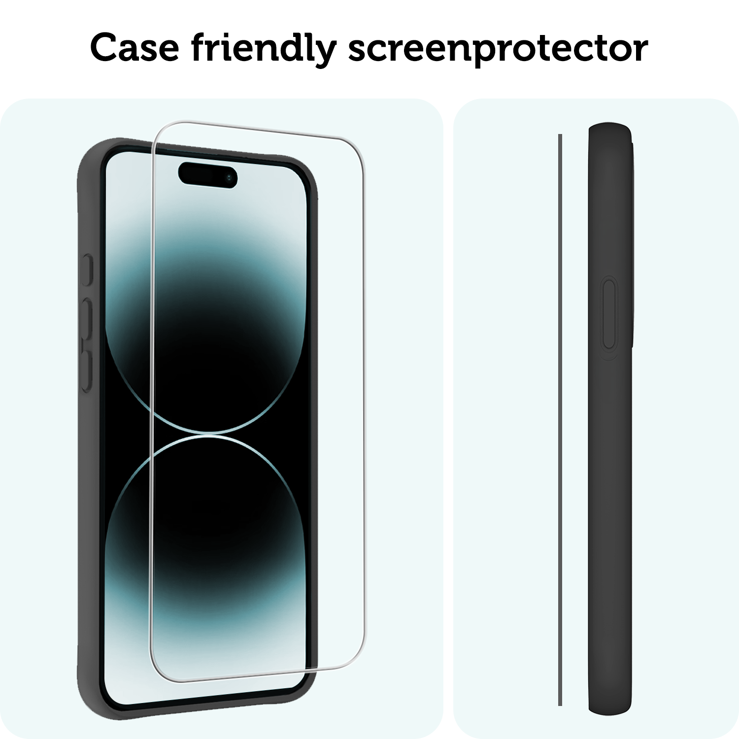 Forterra Forterra iPhone 14 Screenprotector Met Installatieframe