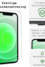 BASEY. BASEY. iPhone 12 Pro Screenprotector Met Installatieframe