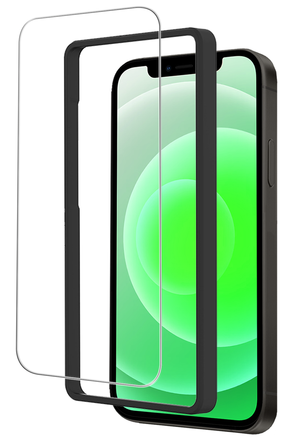 BASEY. BASEY. iPhone 12 Mini Screenprotector Met Installatieframe