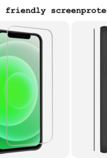 BASEY. BASEY. iPhone 12 Screenprotector Met Installatieframe
