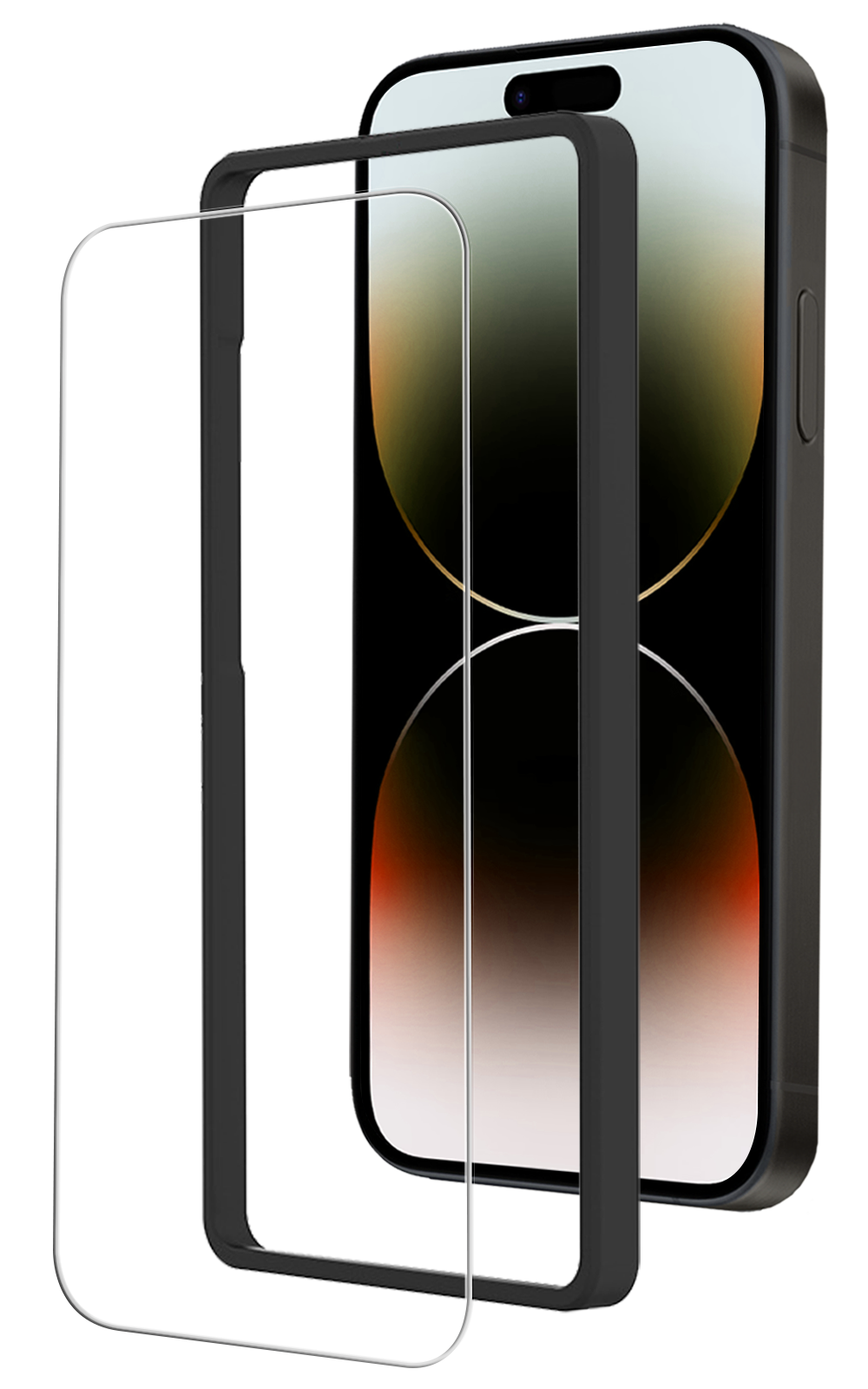 NoXx NoXx iPhone 14 Pro Screenprotector Met Installatieframe