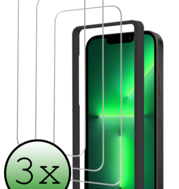 BASEY. BASEY. iPhone 13 Mini Screenprotector Met Installatieframe - 3 PACK