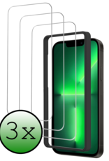 BASEY. BASEY. iPhone 13 Screenprotector Met Installatieframe - 3 PACK