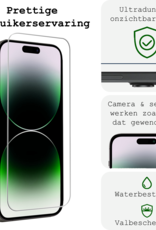 BASEY. BASEY. iPhone 14 Screenprotector Met Installatieframe - 3 PACK