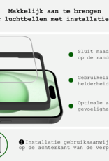 BASEY. BASEY. iPhone 15 Pro Screenprotector Met Installatieframe