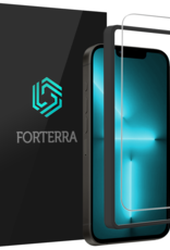 Forterra Forterra iPhone 13 Mini Screenprotector Met Installatieframe