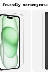 BASEY. BASEY. iPhone 15 Plus Screenprotector Met Installatieframe - 2 PACK