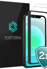 Forterra Forterra iPhone 12 Pro Max Screenprotector Met Installatieframe - 2 PACK