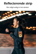 Nomfy Nomfy Hardloop Telefoonhouder 6.5 inch - Zwart