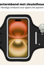 Nomfy Nomfy Hardloop Telefoonhouder 6.5 inch - Zwart