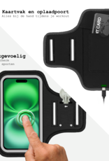 BASEY. BASEY. Hardloop Telefoonhouder 6.8 inch - Zwart