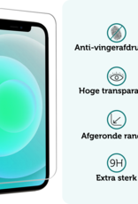 Forterra Forterra iPhone 12 Mini Screenprotector Met Installatieframe - 2 PACK