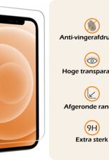 Nomfy Nomfy iPhone 12 Screenprotector Met Installatieframe - 2 PACK