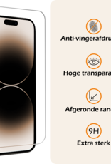 Nomfy Nomfy iPhone 14 Pro Max Screenprotector Met Installatieframe - 2 PACK