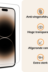 Nomfy Nomfy iPhone 14 Screenprotector Met Installatieframe