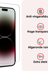 NoXx NoXx iPhone 14 Pro Max Screenprotector Met Installatieframe - 3 PACK