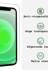 BASEY. BASEY. iPhone 12 Pro Screenprotector Met Installatieframe