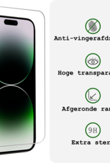 BASEY. BASEY. iPhone 14 Pro Max Screenprotector Met Installatieframe