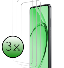 BASEY. BASEY. OPPO A40 Screenprotector Glas - 3 PACK