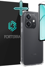 Forterra Forterra OPPO A40 Hoesje Shockproof Met Screenprotector