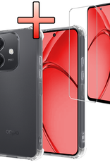 NoXx NoXx OPPO A40 Hoesje Shockproof Met Screenprotector