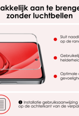 NoXx NoXx OPPO A40 Hoesje Siliconen Met Screenprotector - Transparant
