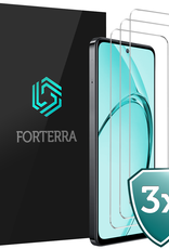 Forterra Forterra OPPO A40m Screenprotector Glas - 3 PACK