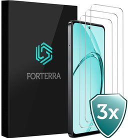 Forterra Forterra OPPO A40m Screenprotector Glas - 3 PACK