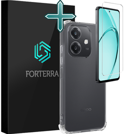 Forterra Forterra OPPO A40m Hoesje Shockproof Met Screenprotector