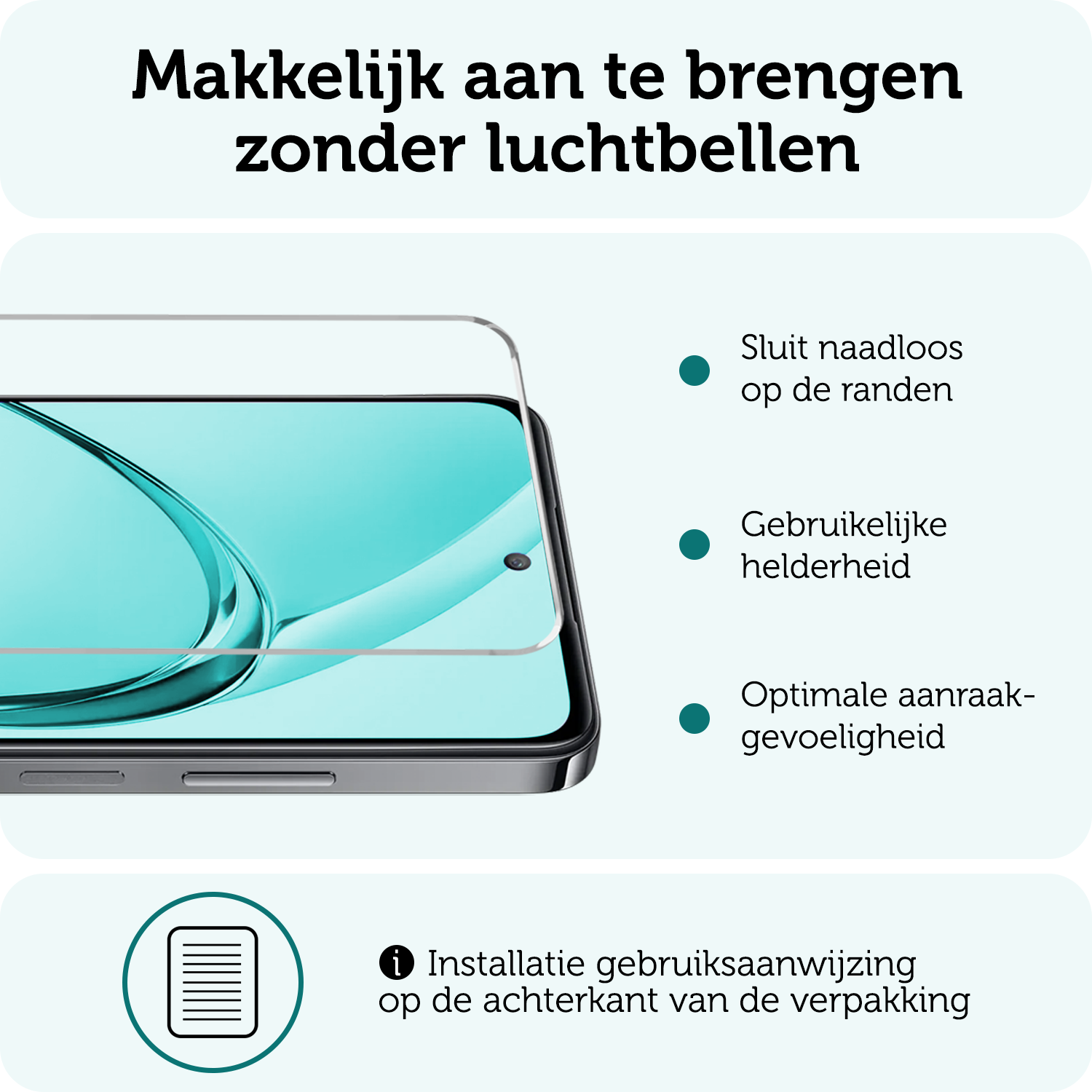 Forterra Forterra OPPO A40m Hoesje Shockproof Met 2x Screenprotector