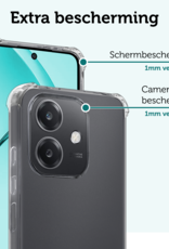 Forterra Forterra OPPO A40m Hoesje Shockproof Met 2x Screenprotector