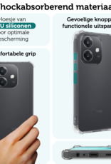 Forterra Forterra OPPO A40m Hoesje Shockproof Met 2x Screenprotector